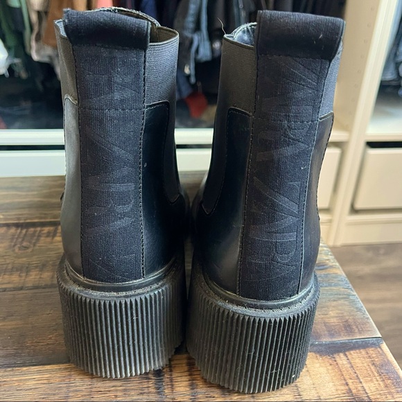 Zara low heel lug sole ankle boot - Picture 12 of 14